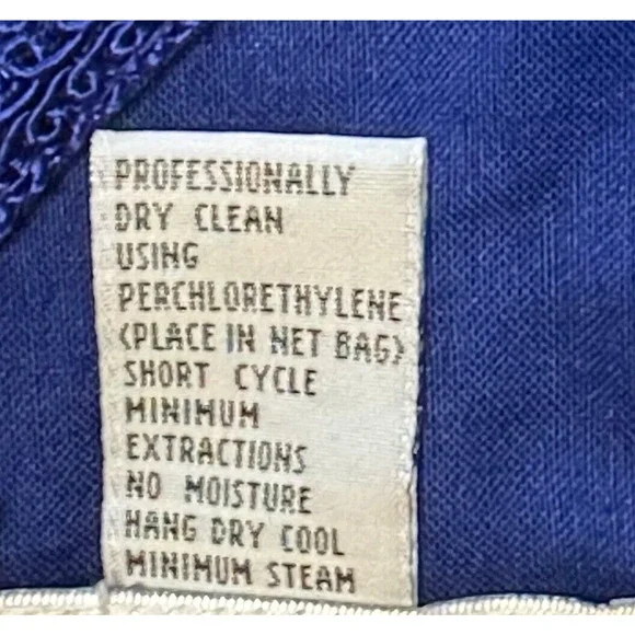 Vintage Sarah Elizabeth Long Blue Dress Beaded Special Occasion Cottage Size 10 - Picture 11 of 11